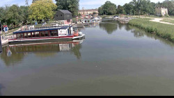 Přístav Veselí nad Moravou na Baťově kanále