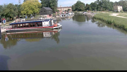 Přístav Veselí nad Moravou na Baťově kanále