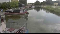 Přístav Veselí nad Moravou na Baťově kanále
