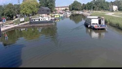 Přístav Veselí nad Moravou na Baťově kanále
