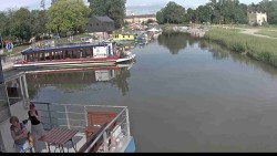 Přístav Veselí nad Moravou na Baťově kanále