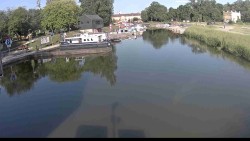 Přístav Veselí nad Moravou na Baťově kanále
