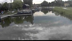 Přístav Veselí nad Moravou na Baťově kanále