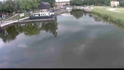 Přístav Veselí nad Moravou na Baťově kanále