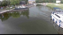 Přístav Veselí nad Moravou na Baťově kanále