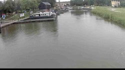 Přístav Veselí nad Moravou na Baťově kanále
