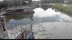 Hafen von Veselí nad Moravou am Baťa-Kanal