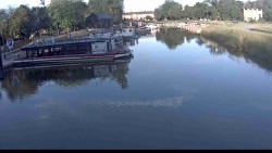 Port w Veselí nad Moravou nad Kanałem Baty