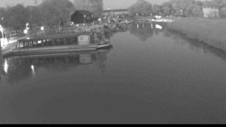 Port w Veselí nad Moravou nad Kanałem Baty