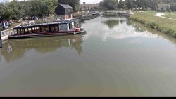 Port of Veselí nad Moravou on the Baťa Canal
