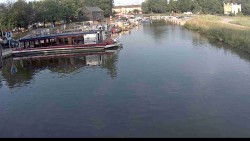 Port w Veselí nad Moravou nad Kanałem Baty