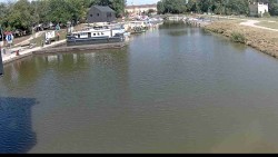 Přístav Veselí nad Moravou na Baťově kanále