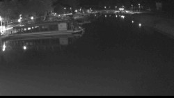 Hafen von Veselí nad Moravou am Baťa-Kanal