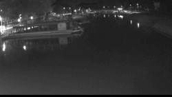 Port of Veselí nad Moravou on the Baťa Canal