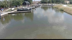 Port of Veselí nad Moravou on the Baťa Canal