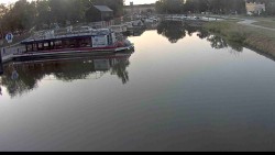 Port of Veselí nad Moravou on the Baťa Canal