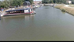 Přístav Veselí nad Moravou na Baťově kanále