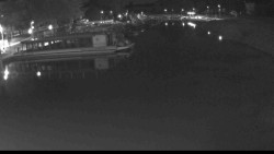 Hafen von Veselí nad Moravou am Baťa-Kanal