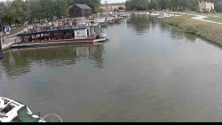 Port of Veselí nad Moravou on the Baťa Canal