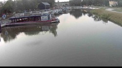 Port of Veselí nad Moravou on the Baťa Canal