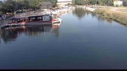 Port w Veselí nad Moravou nad Kanałem Baty