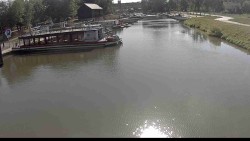 Přístav Veselí nad Moravou na Baťově kanále