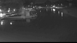 Port w Veselí nad Moravou nad Kanałem Baty