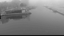 Hafen von Veselí nad Moravou am Baťa-Kanal