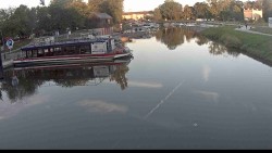 Port of Veselí nad Moravou on the Baťa Canal