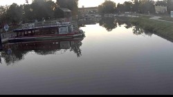 Port of Veselí nad Moravou on the Baťa Canal