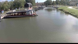 Hafen von Veselí nad Moravou am Baťa-Kanal