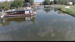 Port of Veselí nad Moravou on the Baťa Canal