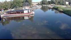 Port w Veselí nad Moravou nad Kanałem Baty
