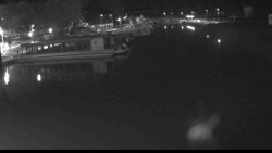 Port w Veselí nad Moravou nad Kanałem Baty