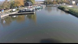 Port of Veselí nad Moravou on the Baťa Canal