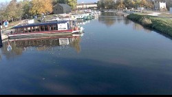 Port of Veselí nad Moravou on the Baťa Canal