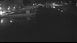 Port of Veselí nad Moravou on the Baťa Canal