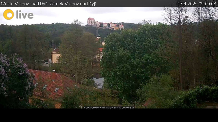 Město Vranov  nad Dyjí - Zámek Vranov nad Dyjí - 17.4.2024 v 09:00