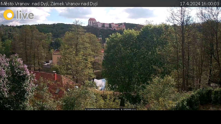 Město Vranov  nad Dyjí - Zámek Vranov nad Dyjí - 17.4.2024 v 16:00