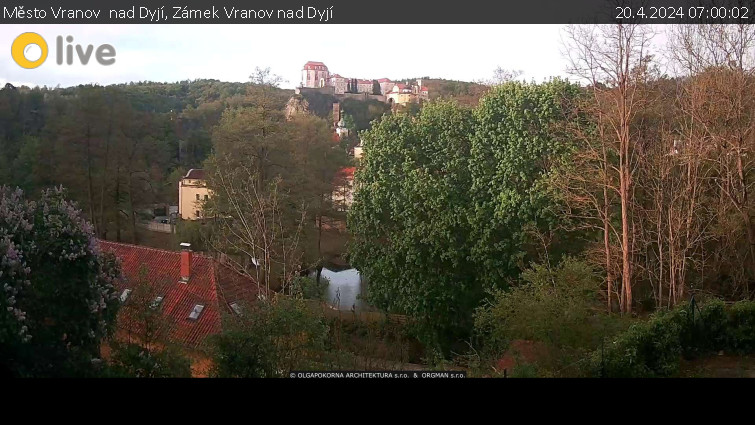 Město Vranov  nad Dyjí - Zámek Vranov nad Dyjí - 20.4.2024 v 07:00