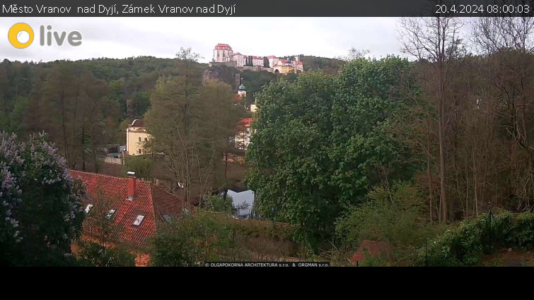 Město Vranov  nad Dyjí - Zámek Vranov nad Dyjí - 20.4.2024 v 08:00