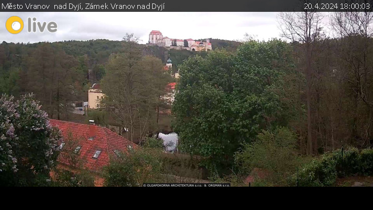 Město Vranov  nad Dyjí - Zámek Vranov nad Dyjí - 20.4.2024 v 18:00