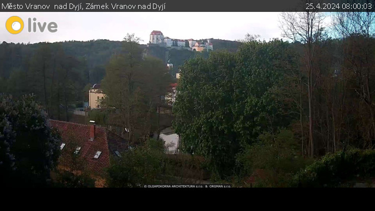 Město Vranov  nad Dyjí - Zámek Vranov nad Dyjí - 25.4.2024 v 08:00