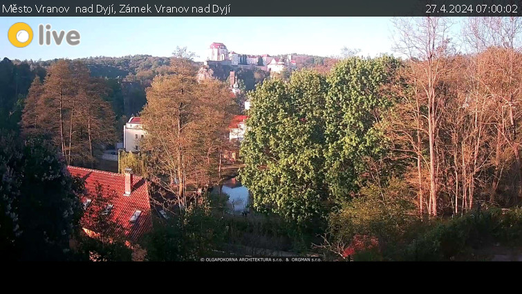 Město Vranov  nad Dyjí - Zámek Vranov nad Dyjí - 27.4.2024 v 07:00