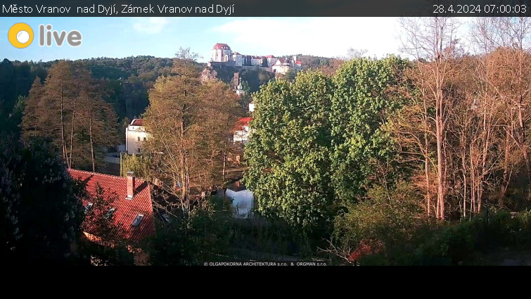 Město Vranov  nad Dyjí - Zámek Vranov nad Dyjí - 28.4.2024 v 07:00