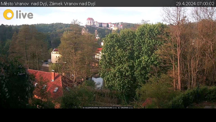 Město Vranov  nad Dyjí - Zámek Vranov nad Dyjí - 29.4.2024 v 07:00