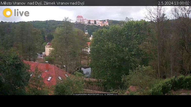 Město Vranov  nad Dyjí - Zámek Vranov nad Dyjí - 2.5.2024 v 13:00