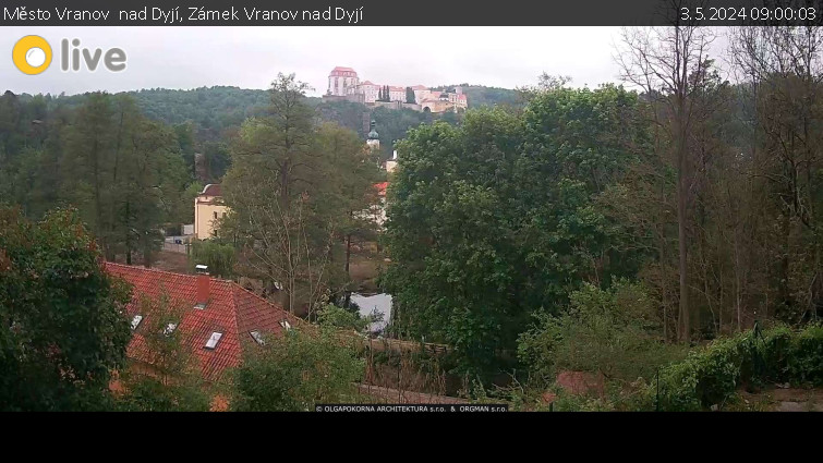 Město Vranov  nad Dyjí - Zámek Vranov nad Dyjí - 3.5.2024 v 09:00