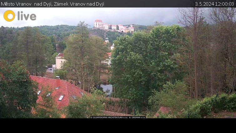 Město Vranov  nad Dyjí - Zámek Vranov nad Dyjí - 3.5.2024 v 12:00