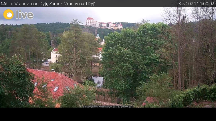 Město Vranov  nad Dyjí - Zámek Vranov nad Dyjí - 3.5.2024 v 14:00